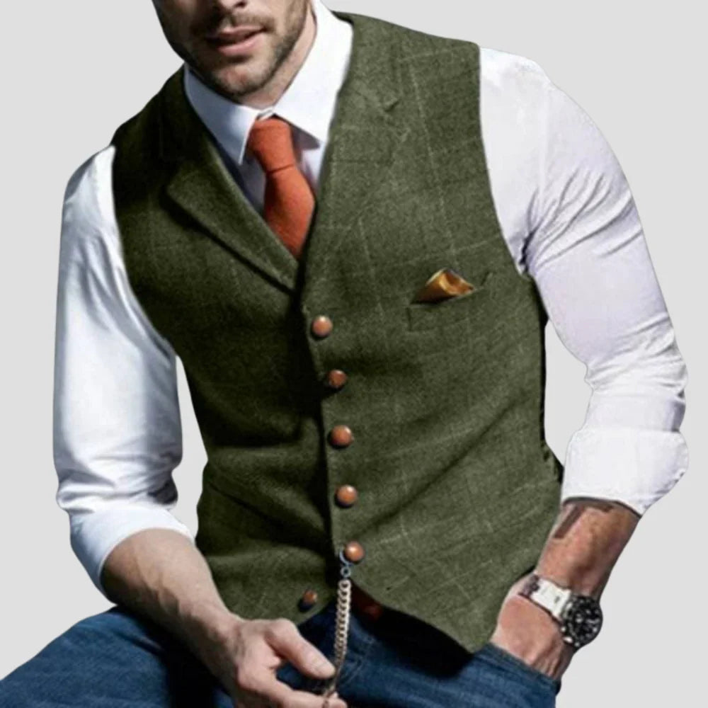 Bridgerton | Men’s Tweed Waistcoat