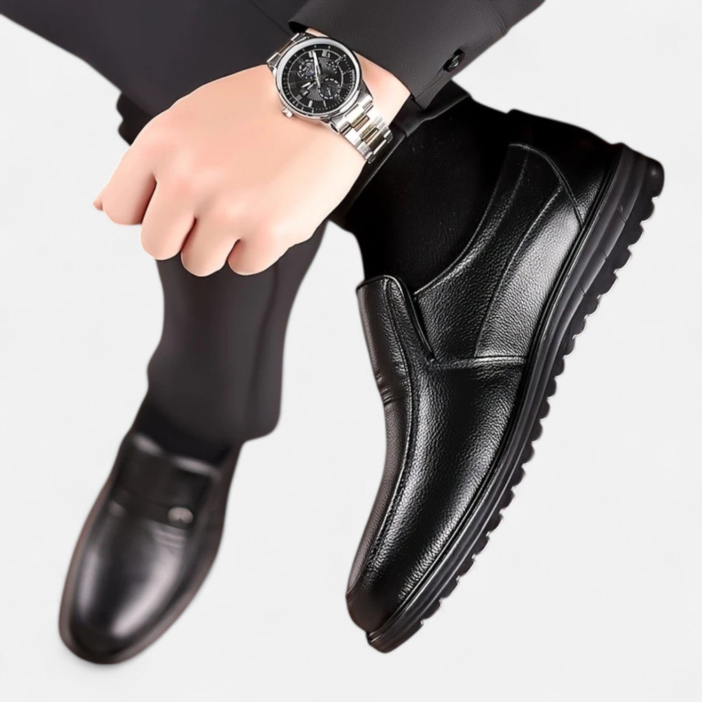 Valerio | Men’s Cow Leather Slip-On Loafers