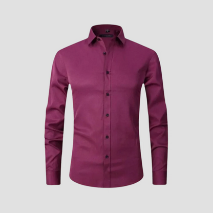 The Corvel | Men’s Fitted Cotton-Blend Shirt