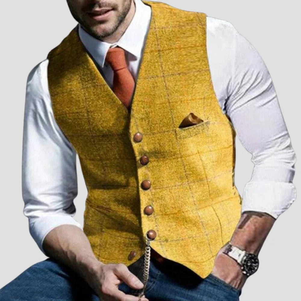 Bridgerton | Men’s Tweed Waistcoat