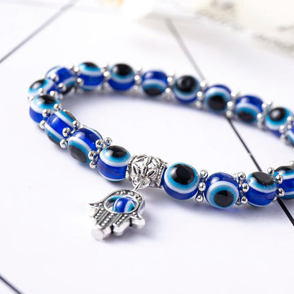 Wyvenna | Unisex Evil Eye Beaded Bracelet & Anklet