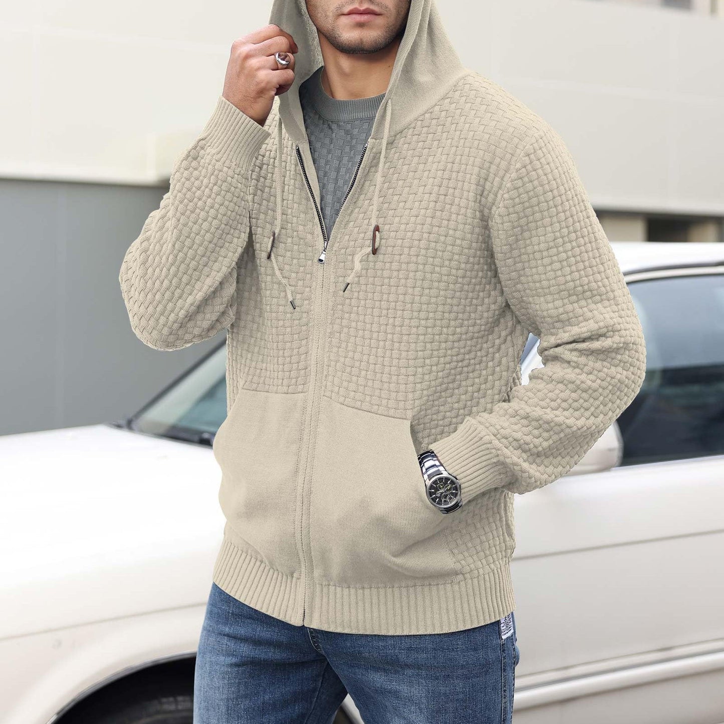 Dominic | Men’s Urban Artisan Hoodie