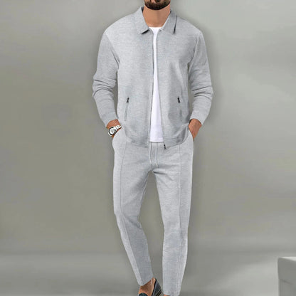 Cohen | Men’s Lightweight Tracksuit Co-ord with Zip Jacket and Tapered Joggers