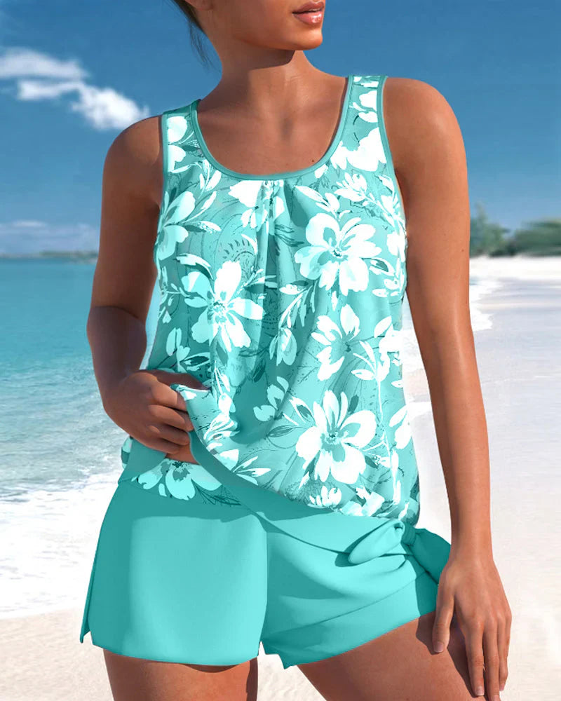 Zayana | Women’s Chic Two-Piece Tankini Set