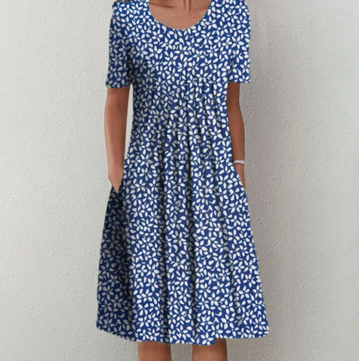Virginia | Women’s Printed Midi Summer Dress