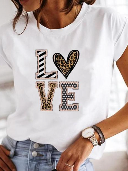 Zinnia | Women’s Short‑Sleeve White Summer T‑Shirt