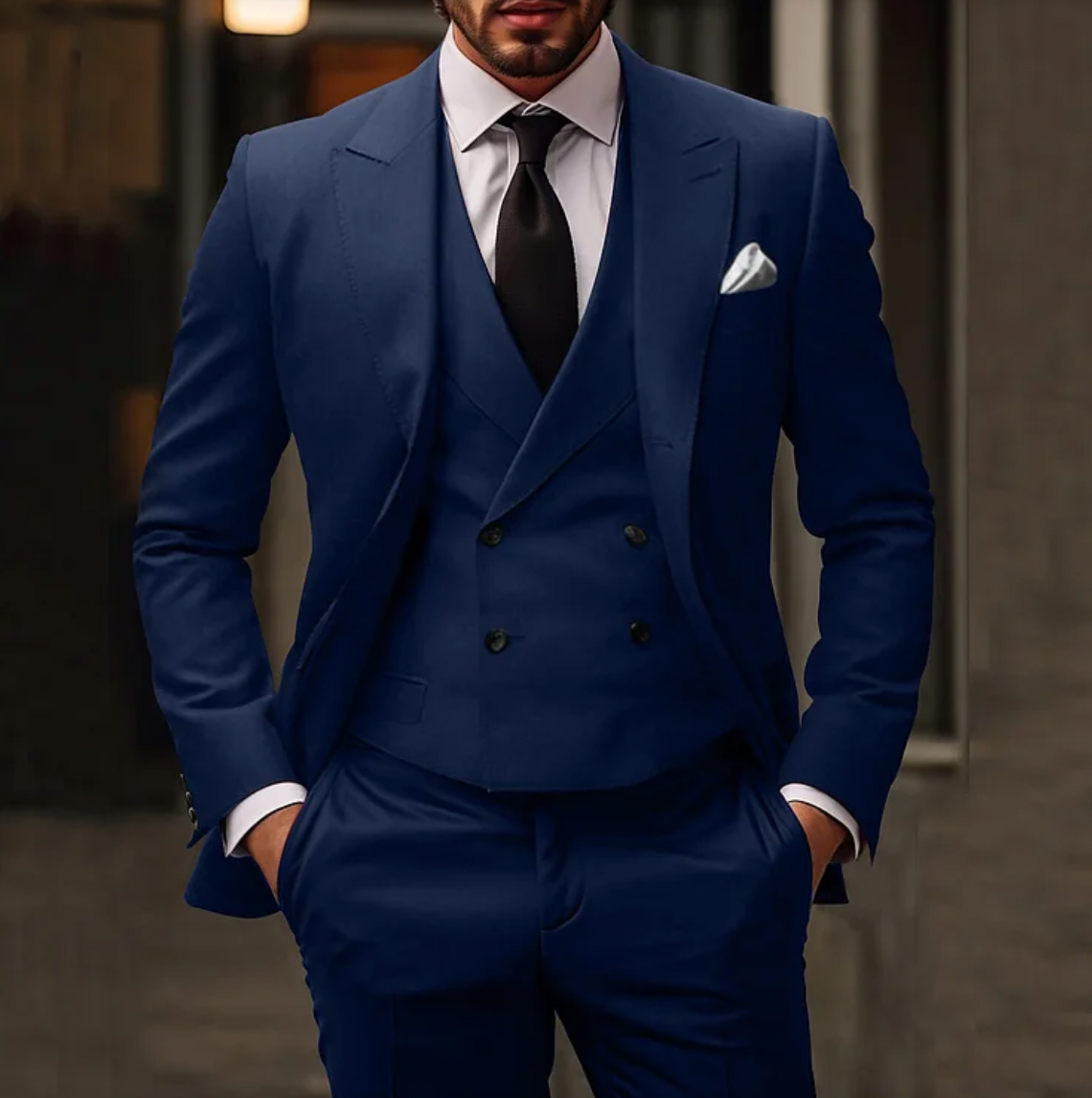 Chris | Men’s 3-Piece Tailored Suit Set