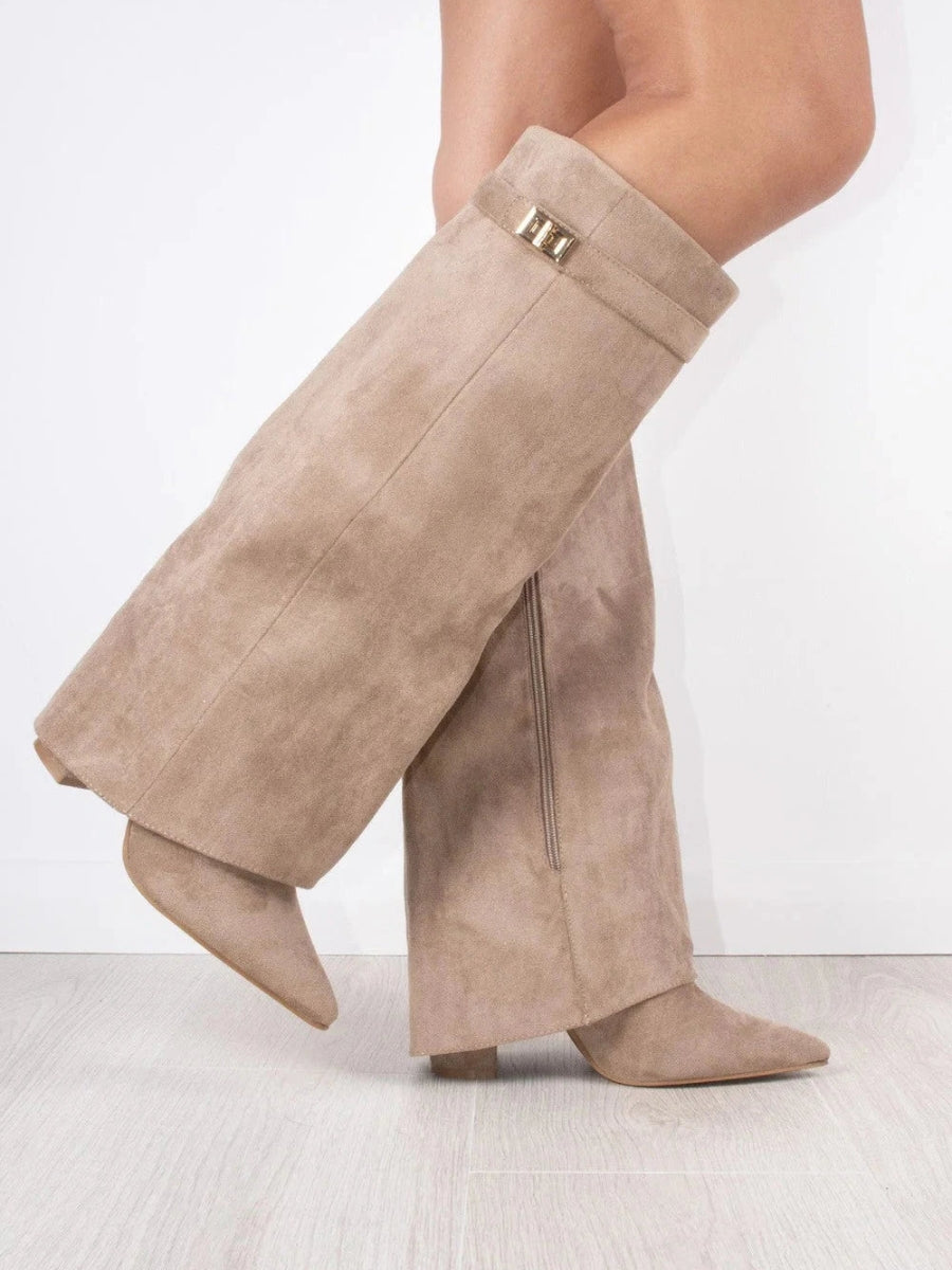 Alieyah | Women’s Elegant Suede Ankle Boots