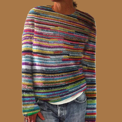 Christina | Women’s Colorful Chunky Knit Sweater