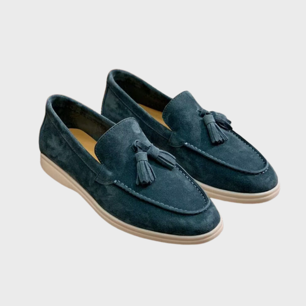 Yorkton | Men’s Suede Loafers – Summer Soft Slip‑On Elegance
