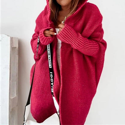 Serenna | Women’s Cozy Oversized Hooded Cardigan