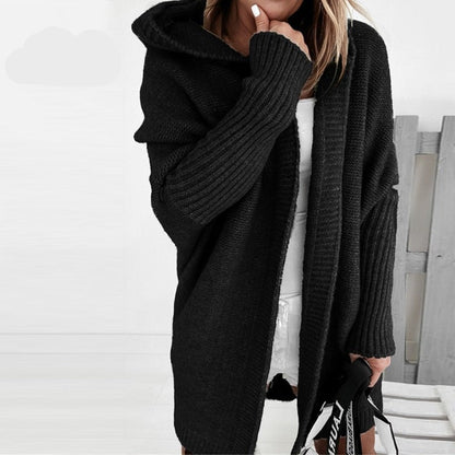 Serenna | Women’s Cozy Oversized Hooded Cardigan