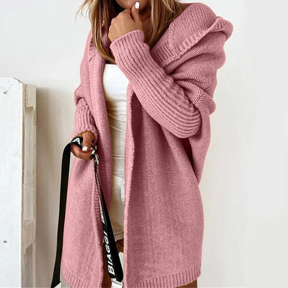 Serenna | Women’s Cozy Oversized Hooded Cardigan