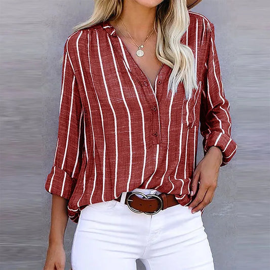 Valenne | Women’s Striped Summer Blouse