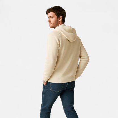 Alvion | Men’s Merino Wool Hooded Cardigan