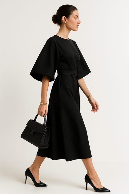 Siya | Women’s Tailored Midi Dress
