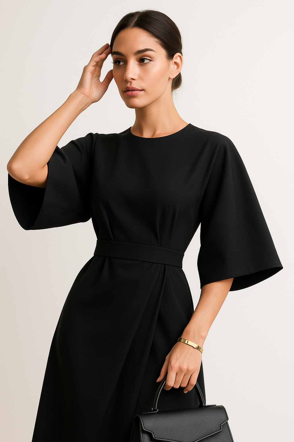 Siya | Women’s Tailored Midi Dress