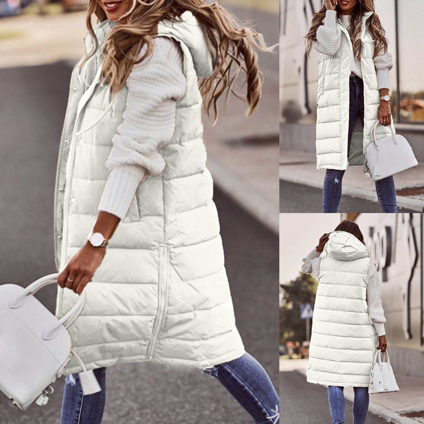 Tiffany | Women’s Long Puffer Bodywarmer