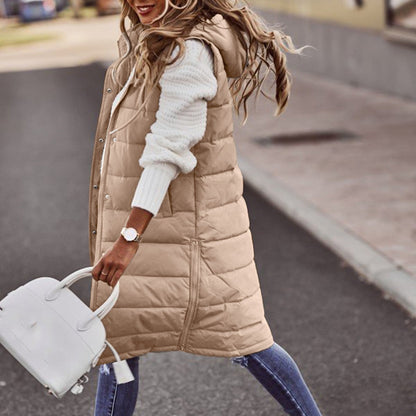 Tiffany | Women’s Long Puffer Bodywarmer