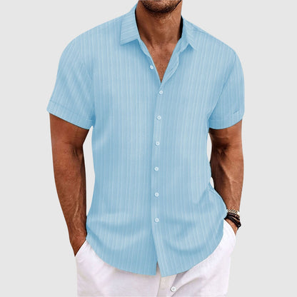Anthony | Men’s Summit Stripe Short Sleeve Shirt