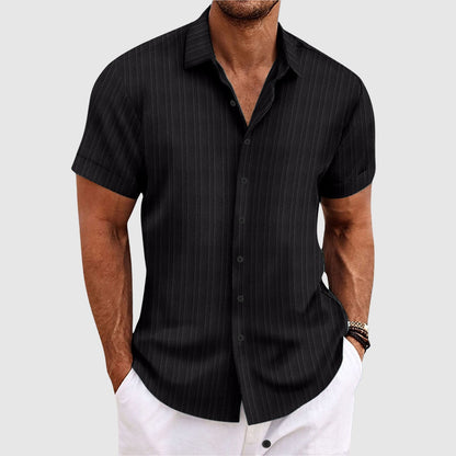 Anthony | Men’s Summit Stripe Short Sleeve Shirt