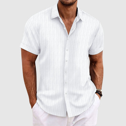 Anthony | Men’s Summit Stripe Short Sleeve Shirt