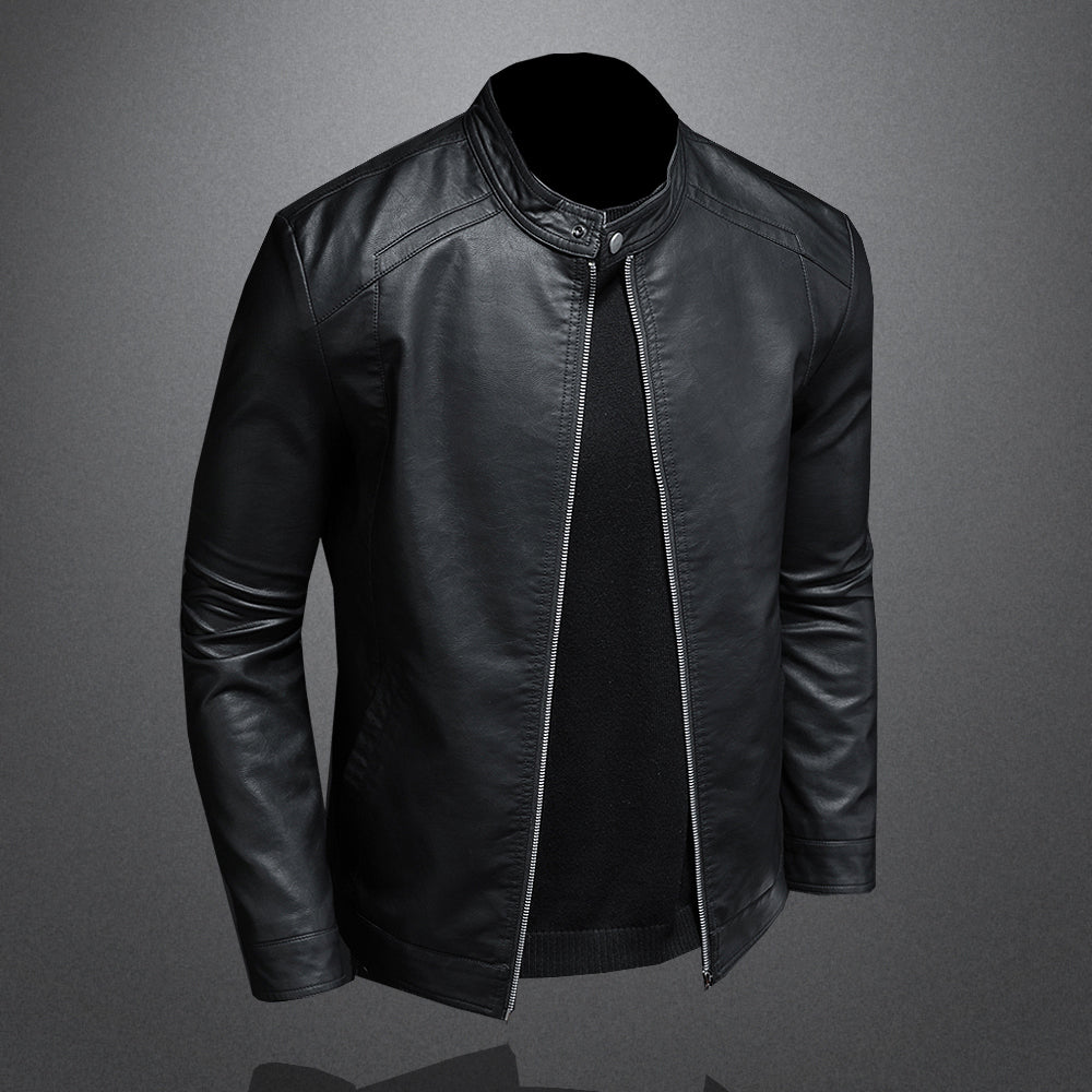Chaz | Men’s Leather Moto Jacket