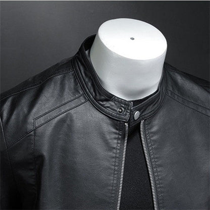 Chaz | Men’s Leather Moto Jacket