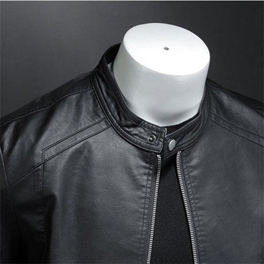 Chaz | Men’s Leather Moto Jacket
