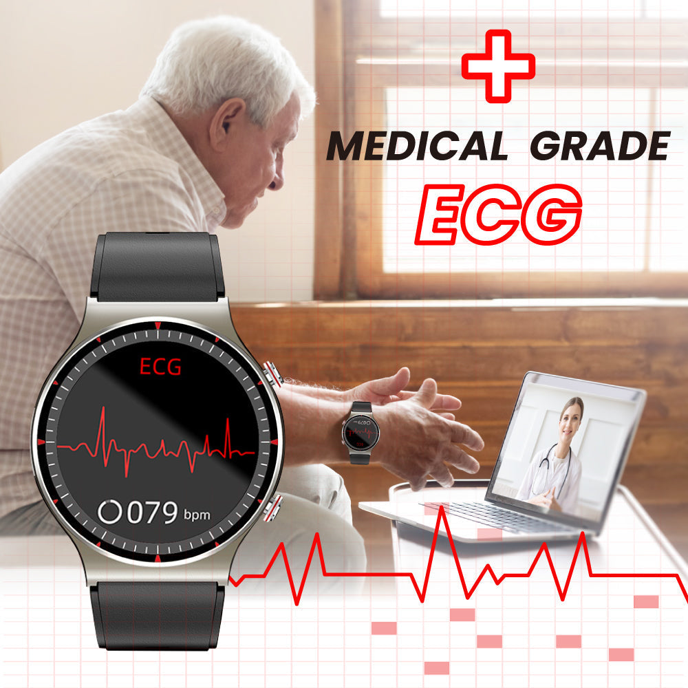 Sandsberg MedicaSense EKG | Advanced Smartwatch with ECG, SpO₂ & Heart Health Monitoring
