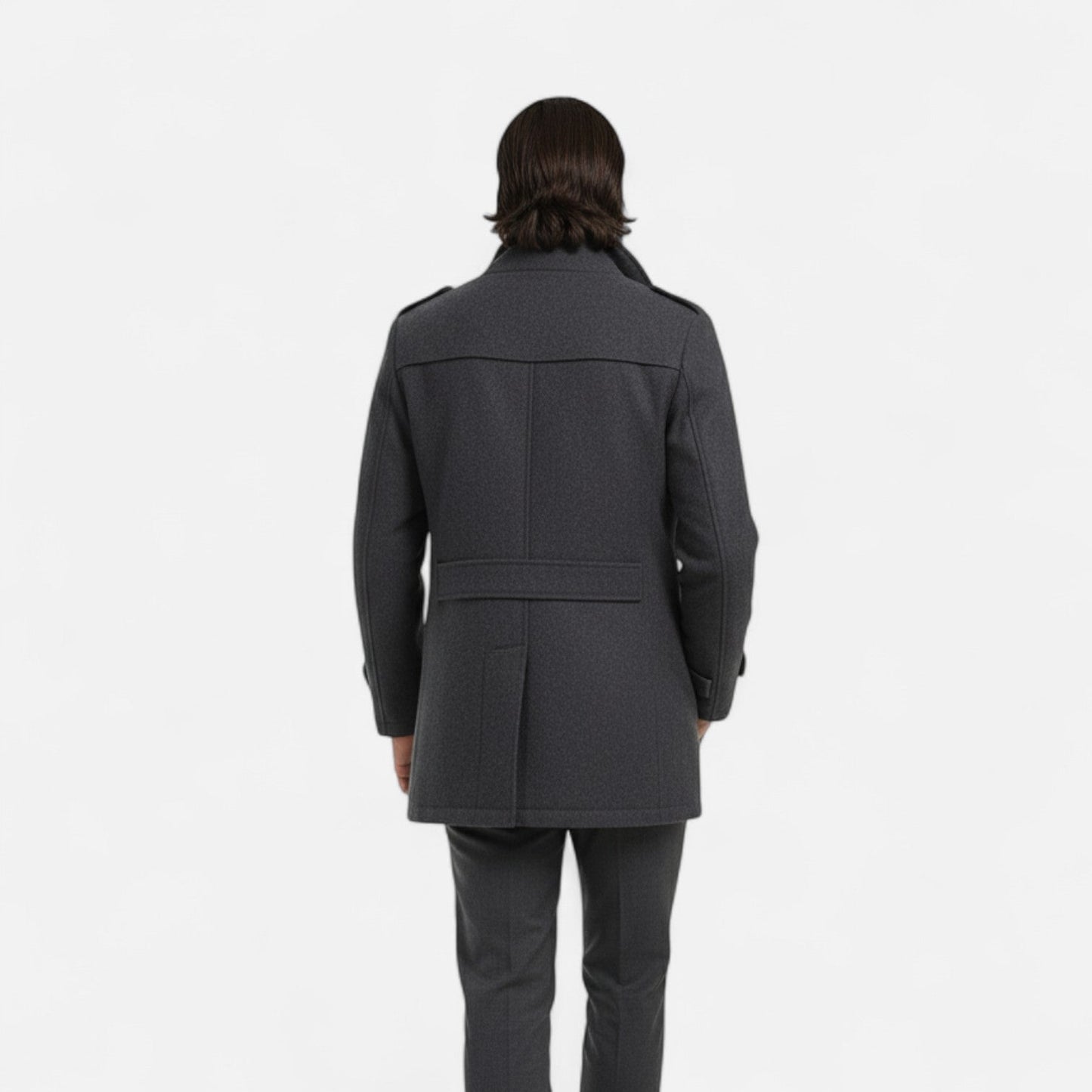 Winthrop | Men’s Slim-Fit Tweed Coat