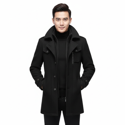 Claus | Men’s Double-Layer Premium Overcoat