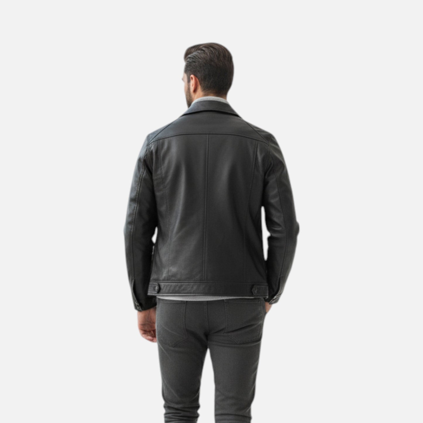 Sterling | Men’s Polo Leather Coat