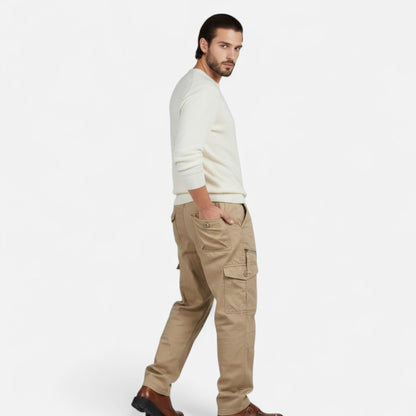 Brayden | Men’s Cotton Utility Cargo Trousers