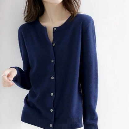 Selora | Women’s Cashmere Button Cardigan