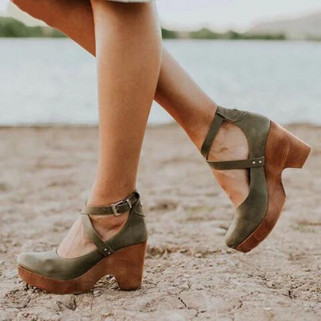 Camryn | Women’s Platform Wedge Heel Shoes