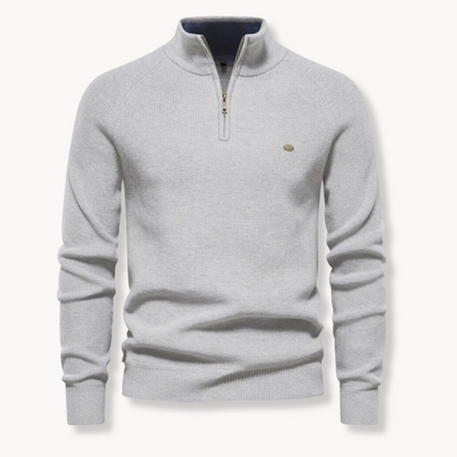 Steven | Men’s Half-Zip Knitted Jumper