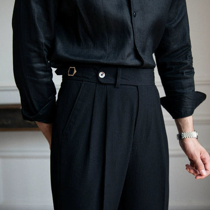Cassidy | Men’s Tailored High-Waist Work Trousers