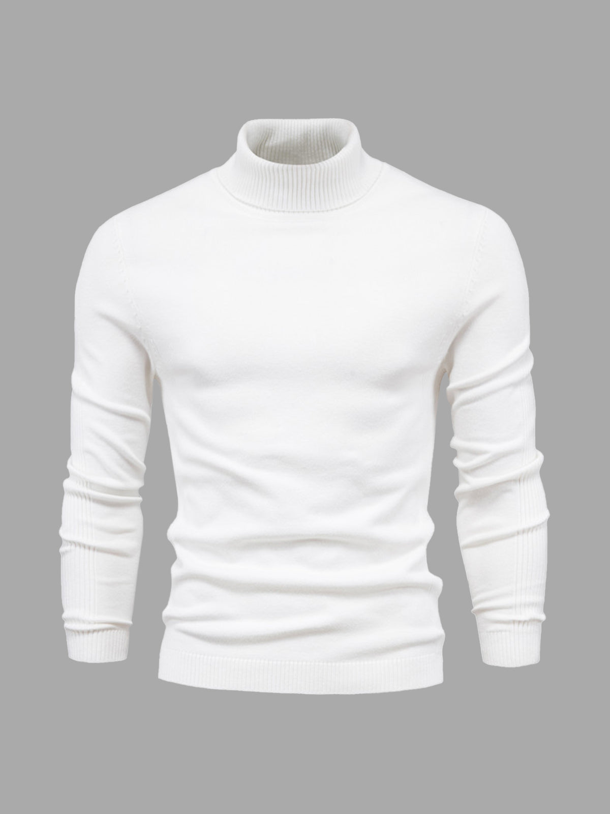Bricen | Men’s Premium Cotton Turtleneck Sweater