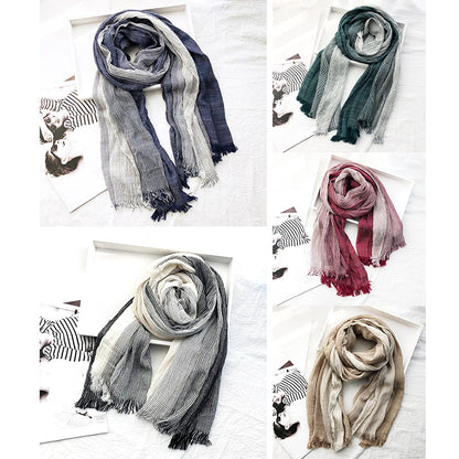 Savannah | Women’s Heritage Stripe Linen Scarf