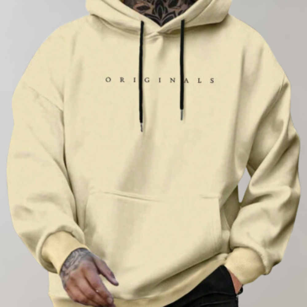 Brandon | Men’s Minimal Pullover Hoodie