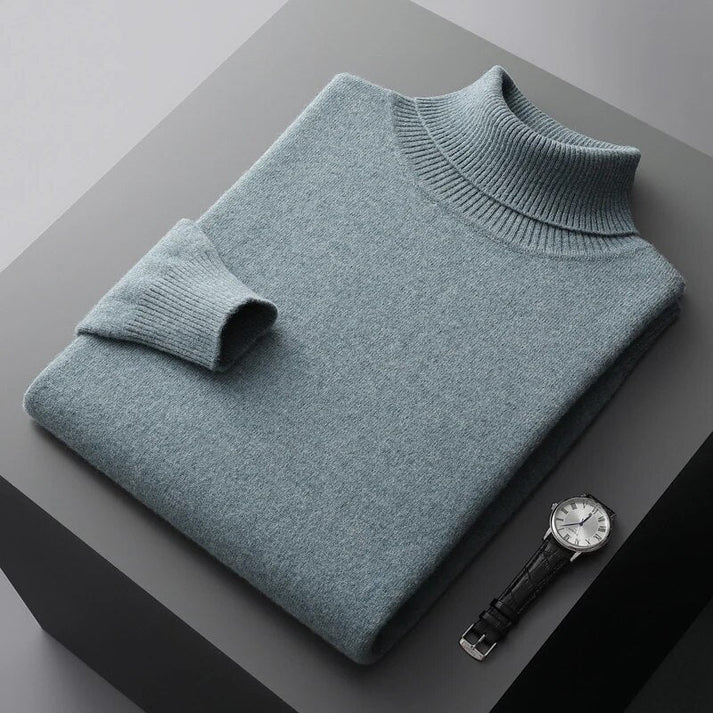 Calen | Men’s Luxury Cashmere Turtleneck Sweater