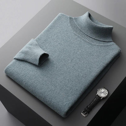 Calen | Men’s Luxury Cashmere Turtleneck Sweater