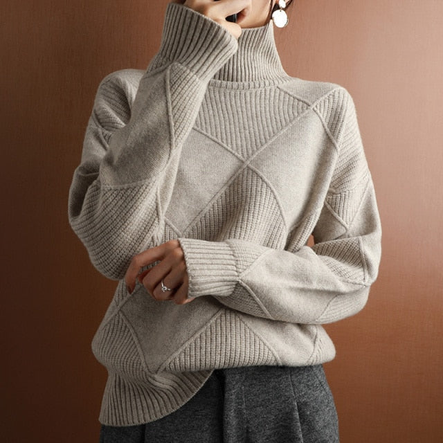 Zoya | Women’s Cozy Turtleneck Sweater