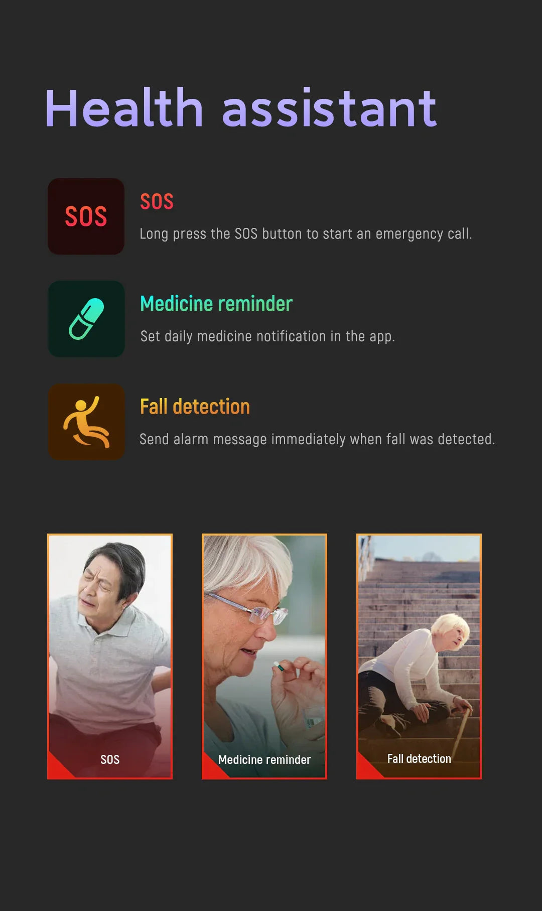 SafeGuard | Senior Fall Detection Smartwatch