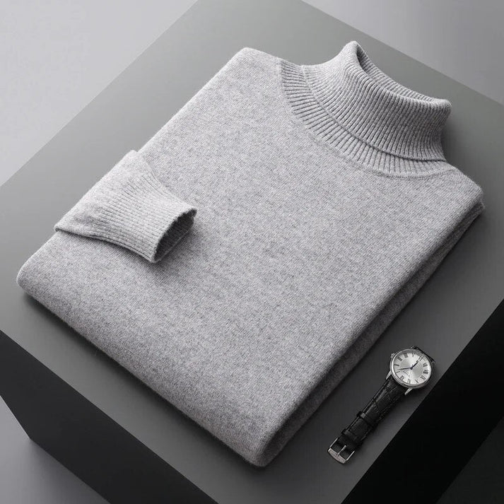 Calen | Men’s Luxury Cashmere Turtleneck Sweater