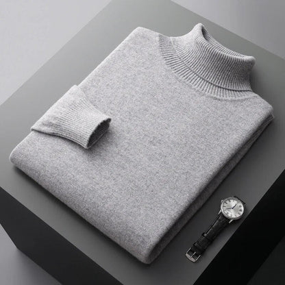 Calen | Men’s Luxury Cashmere Turtleneck Sweater