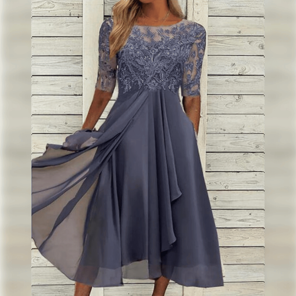 Violette | Women’s Elegant Chiffon Dress