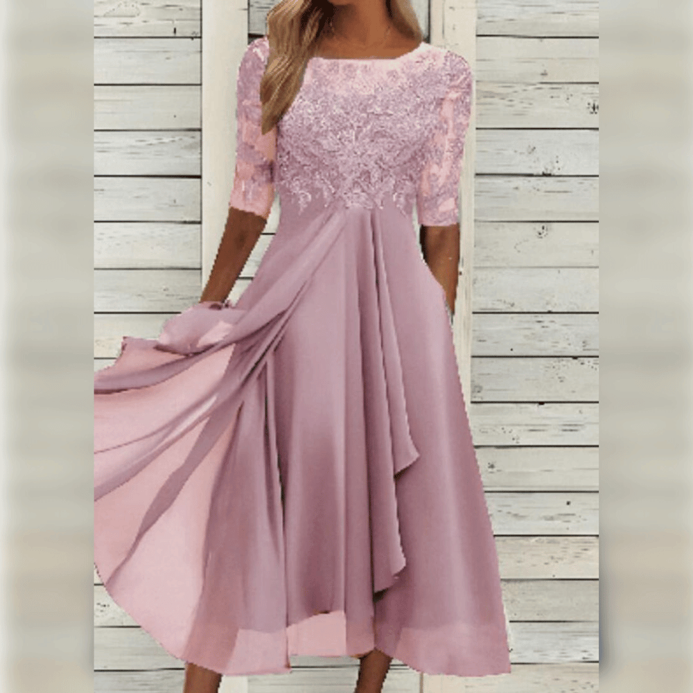 Violette | Women’s Elegant Chiffon Dress
