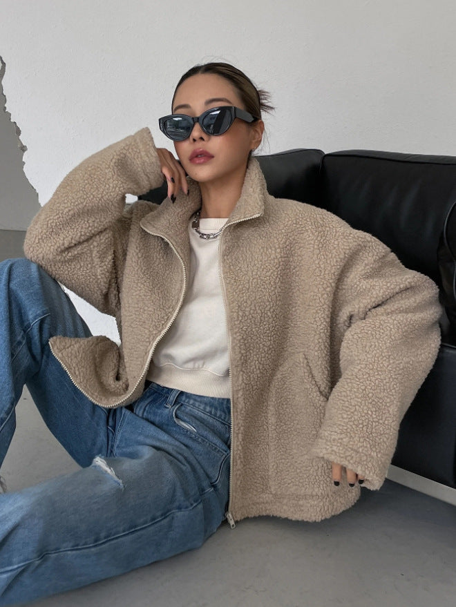 Winie | Women’s Oversized Fleece Wool Jacket